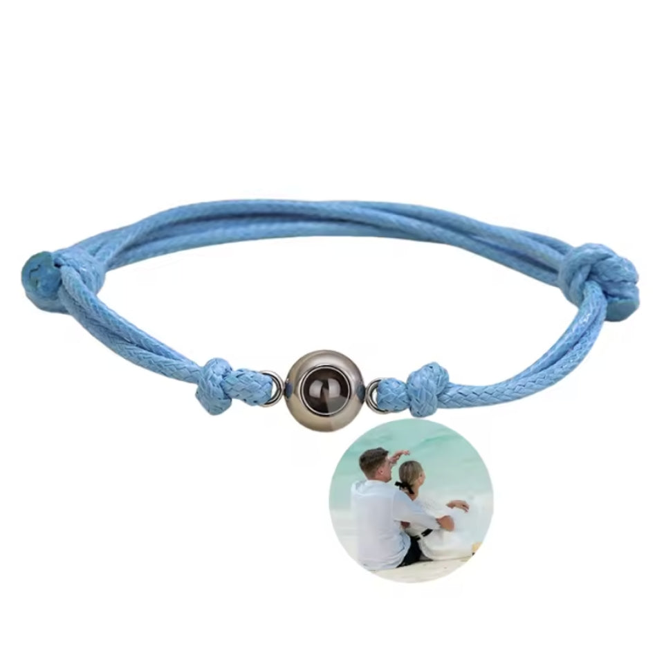 Fotoarmband mit deinem Lieblingsbild – Knoten