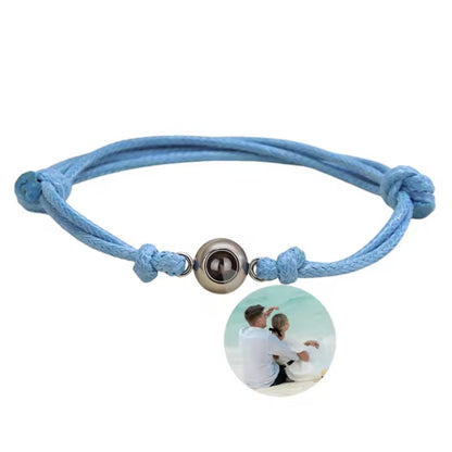 Fotoarmband mit deinem Lieblingsbild – Knoten
