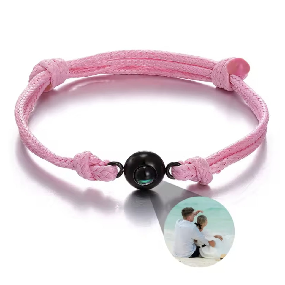 Fotoarmband mit deinem Lieblingsbild – Knoten