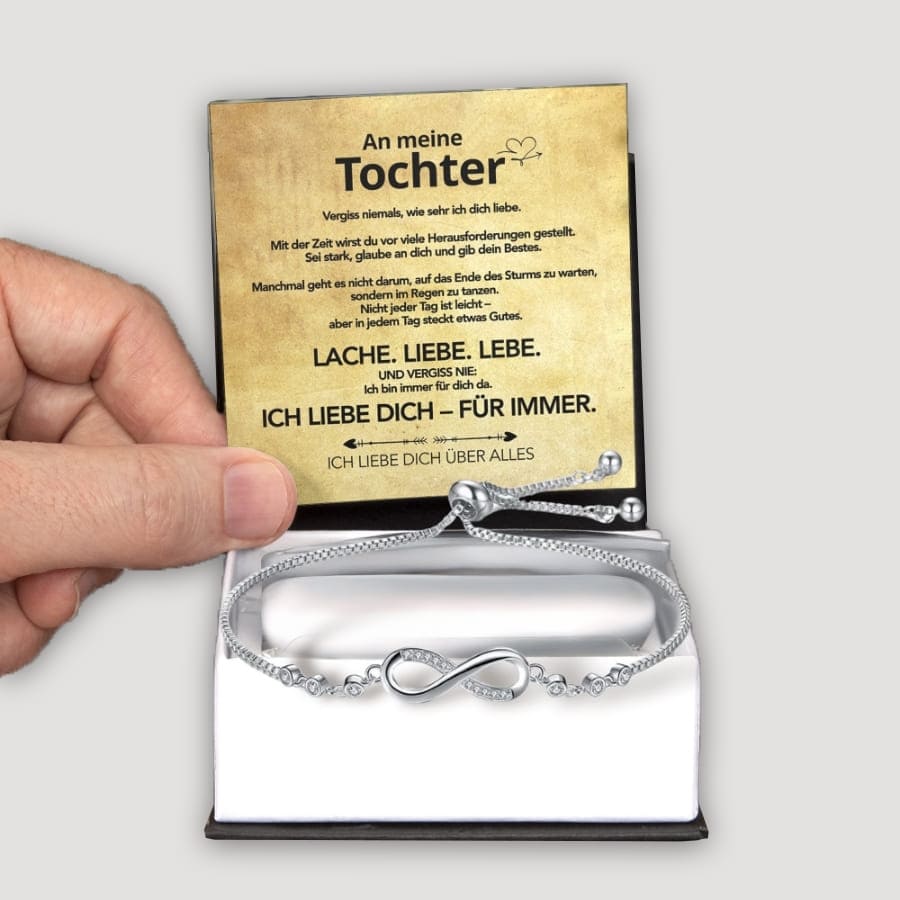 An meine Tochter - Unendlichkeit Armband
