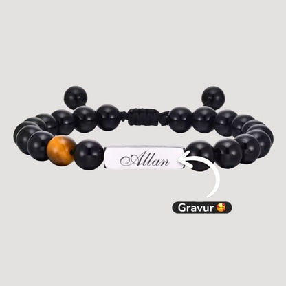 Perlenarmband mit Gravur-Element