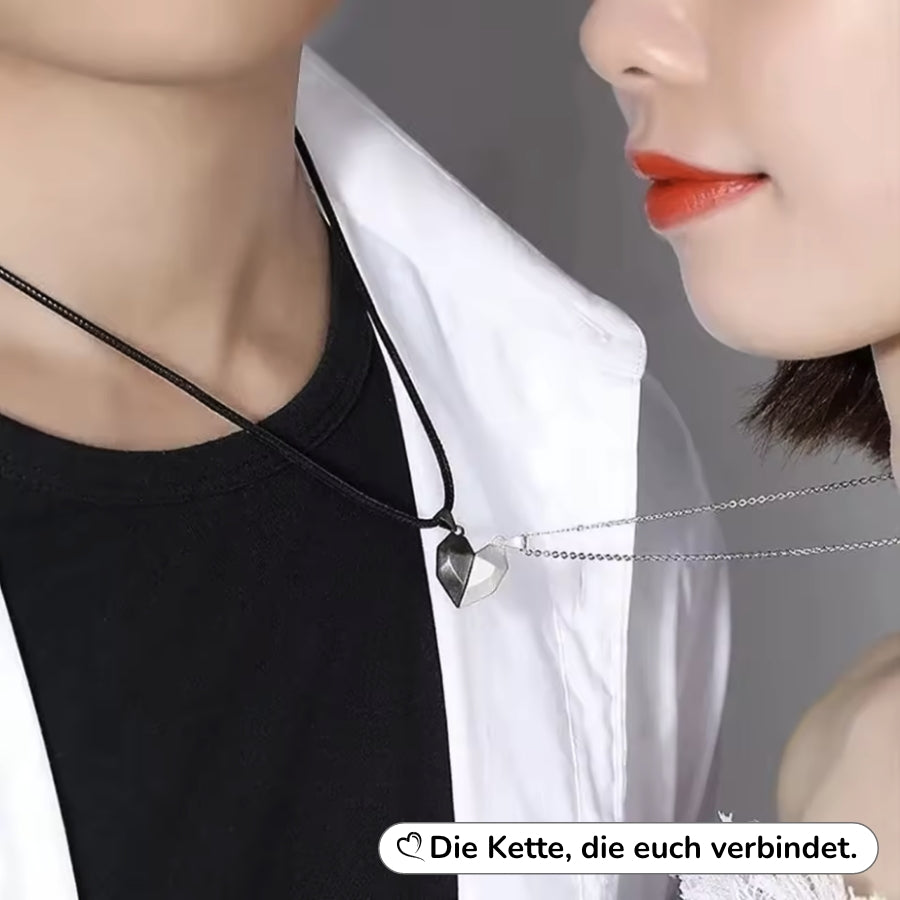 Magnetische Partnerkette – Zwei Hälften, ein Herz