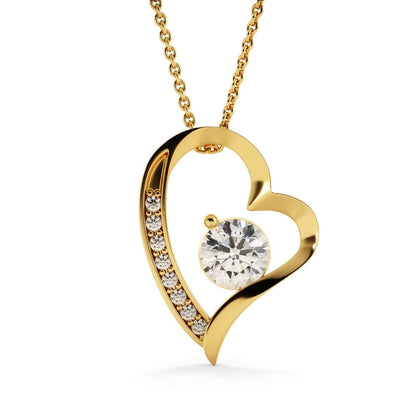 An meinen Schatz – Ewige Rose mit Herzschmuck & liebevoller Karte