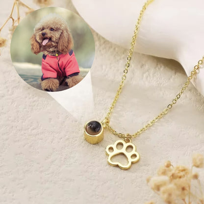 Tierhalskette mit personalisiertem Bild