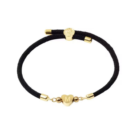 Personalisiertes Armband mit Anfangsbuchstabe