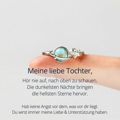 Stern und Mond Ring - Tochter