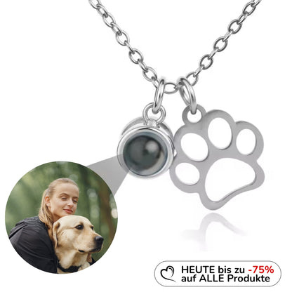 Tierhalskette mit personalisiertem Bild