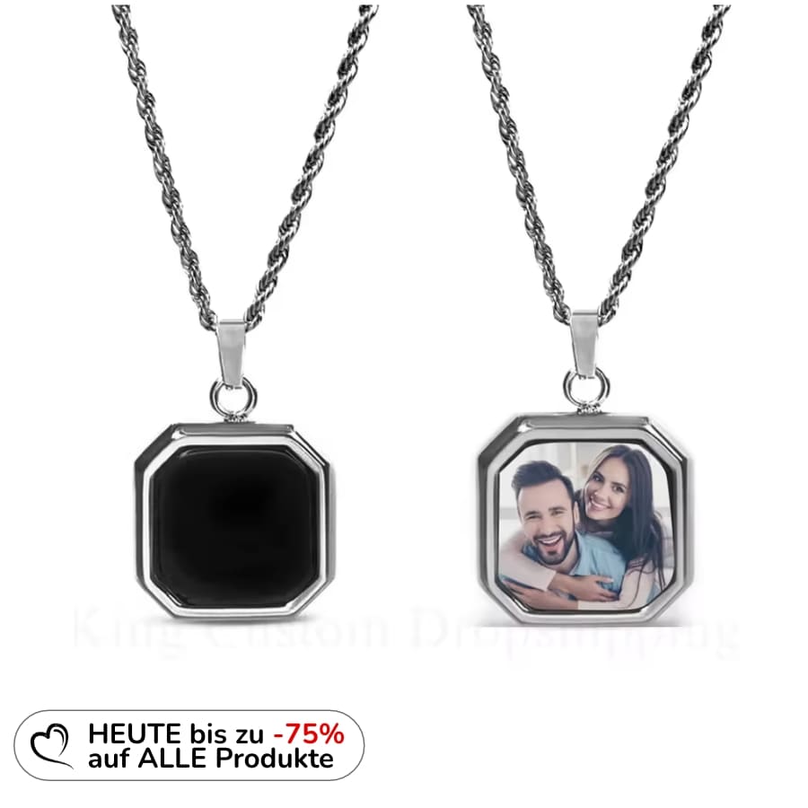 Personalisierte Thermo-Kette mit eigenem Foto
