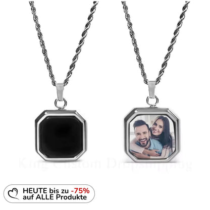 Personalisierte Thermo-Kette mit eigenem Foto