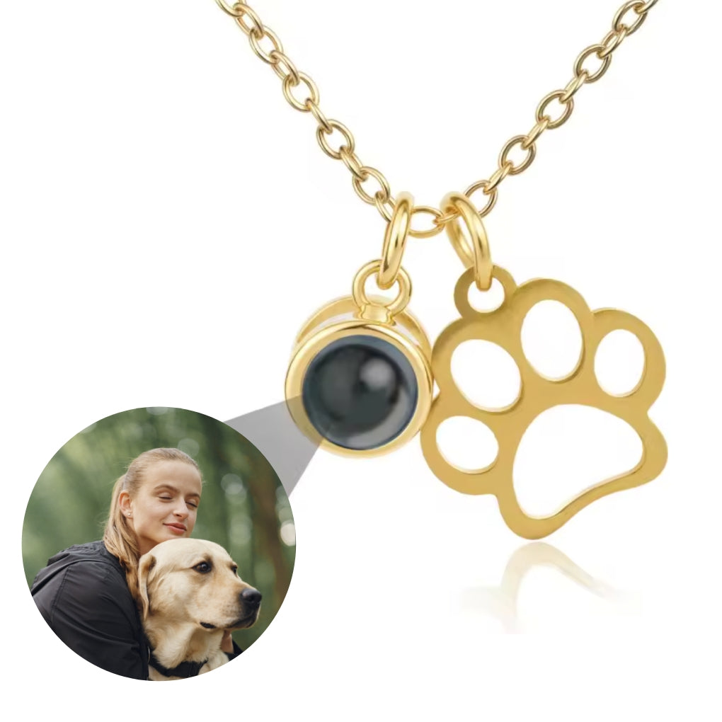 Tierhalskette mit personalisiertem Bild