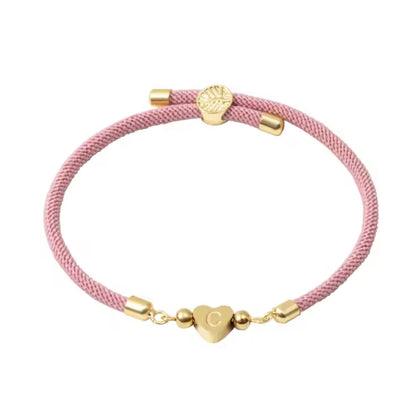 LoveLetter – Personalisiertes Armband mit Anfangsbuchstabe