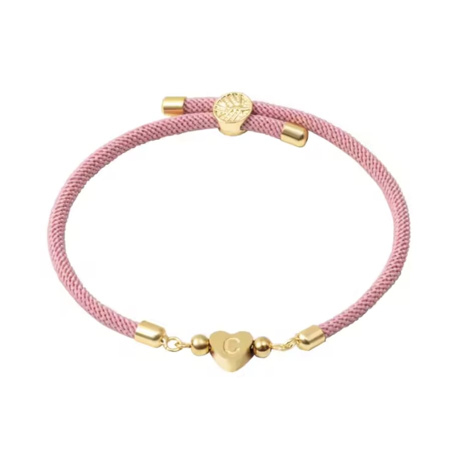 Personalisiertes Armband mit Anfangsbuchstabe