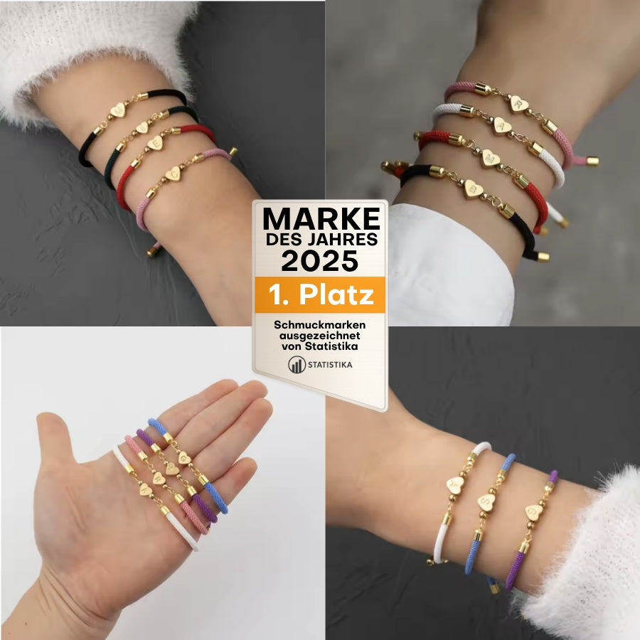 LoveLetter – Personalisiertes Armband mit Anfangsbuchstabe