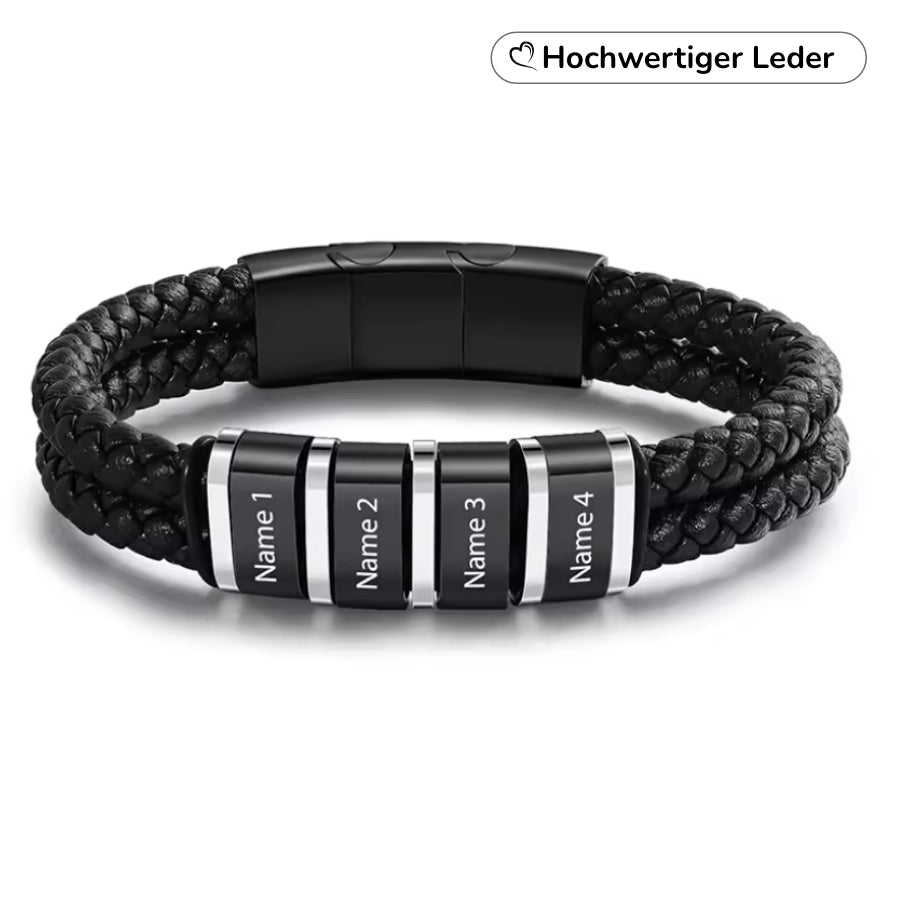 Herren Armband mit Gravur Namen