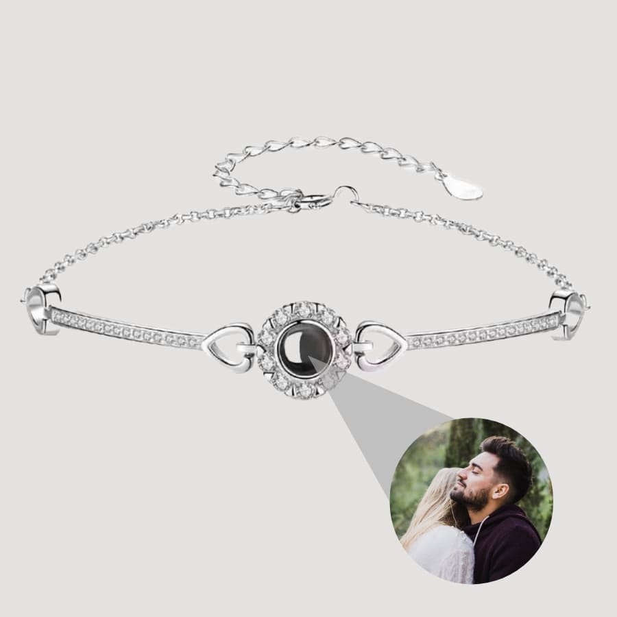 Personalisiertes Fotoarmband mit eigenem Bild / mit Veredelung