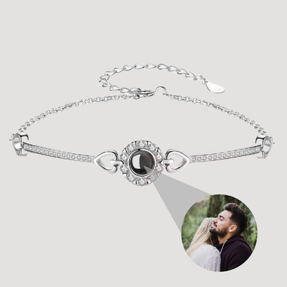 Personalisiertes Fotoarmband mit eigenem Bild / mit Veredelung