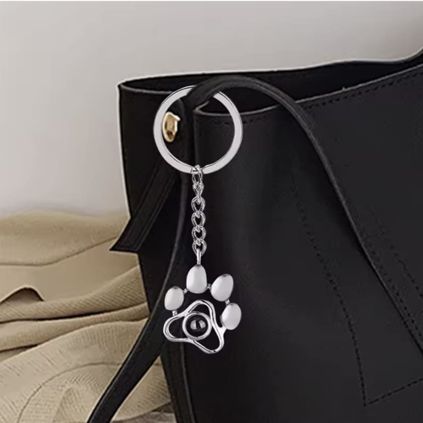 Personalisierter Pfoten-Anhänger mit Foto