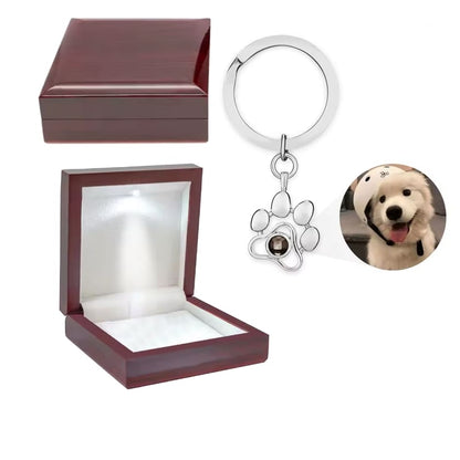 Personalisierter Pfoten-Anhänger mit Foto