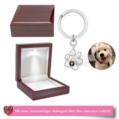 Personalisierter Pfoten-Anhänger mit Foto