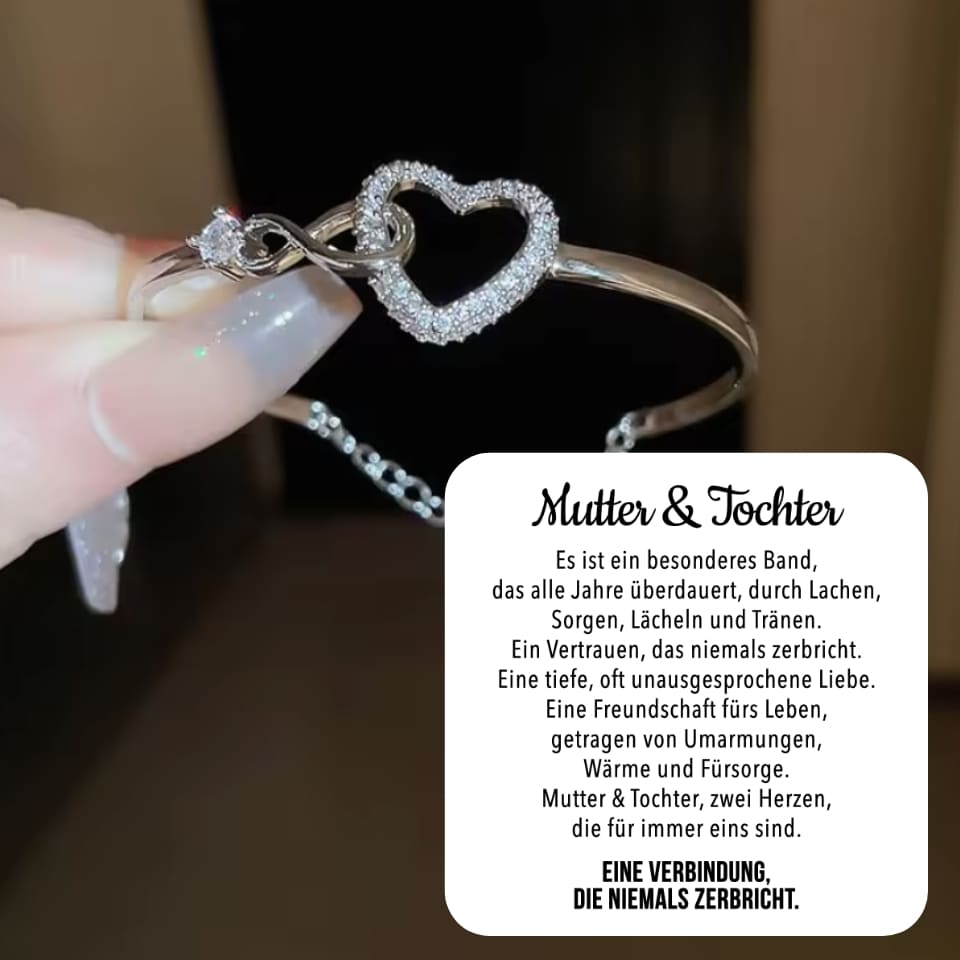Mutter & Tochter – Unendliches Herz-Armband