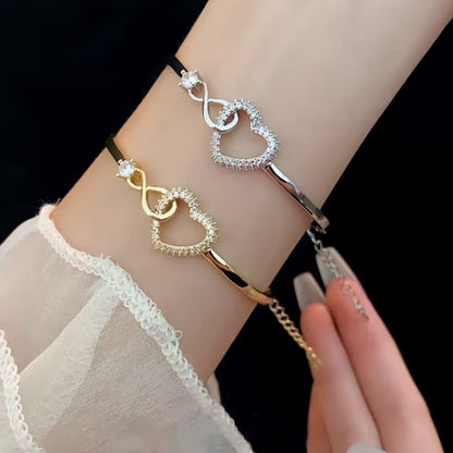 Mutter & Tochter – Unendliches Herz-Armband