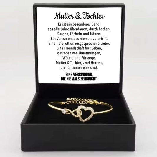 Mutter & Tochter – Unendliches Herz-Armband