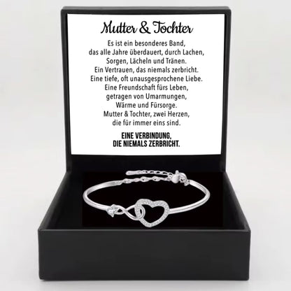Mutter & Tochter – Unendliches Herz-Armband