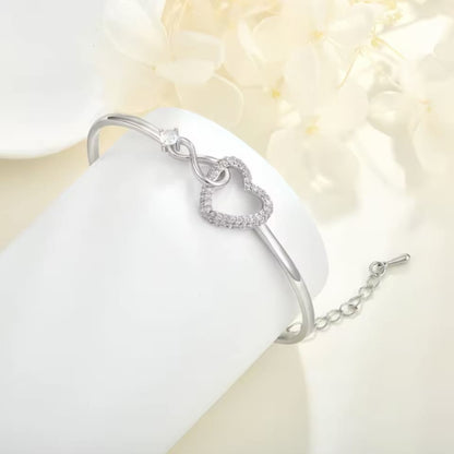 Mutter & Tochter – Unendliches Herz-Armband