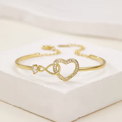 Mutter & Tochter – Unendliches Herz-Armband