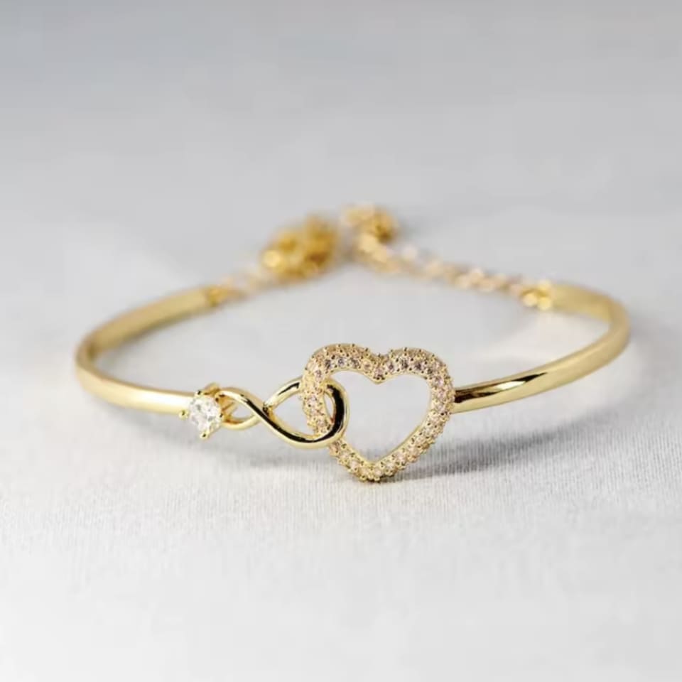 Mutter & Tochter – Unendliches Herz-Armband
