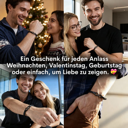 An meinen Mann – Personalisiertes Infinity Armband mit Gravur