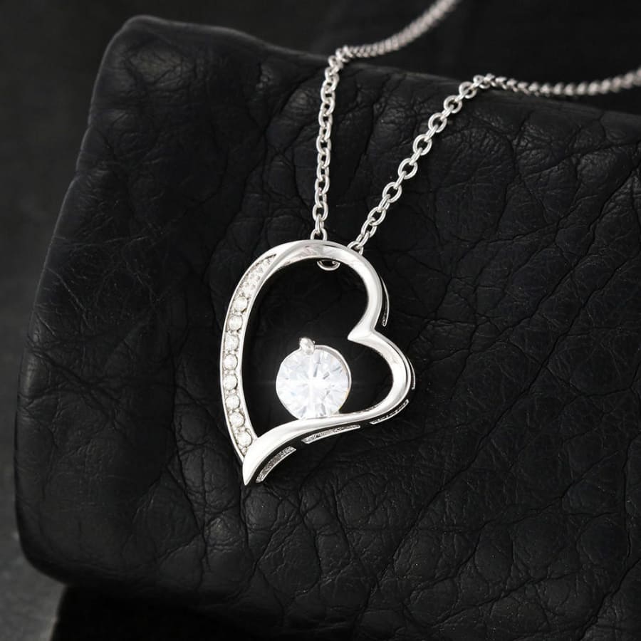 An meinen Schatz – Ewige Rose mit Herzschmuck & liebevoller Karte