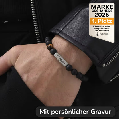 Perlenarmband mit Gravur-Element