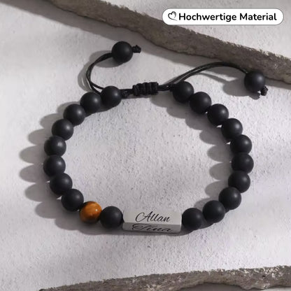 Perlenarmband mit Gravur-Element
