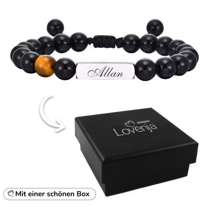 Perlenarmband mit Gravur-Element