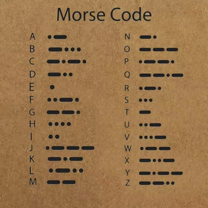 Morsecode Armband DIY Set – 1230-teiliges Schmuck Bastelset mit Perlen, Karten & Schnur