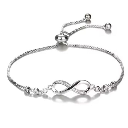 Armband Unendlichkeit - 925 Sterling Silber