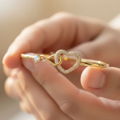 Mutter & Tochter – Unendliches Herz-Armband