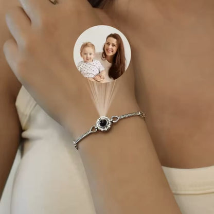 Personalisiertes Fotoarmband mit eigenem Bild / mit Veredelung