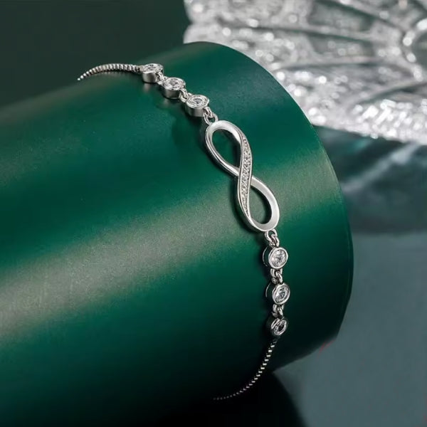 Armband Unendlichkeit - 925 Sterling Silber