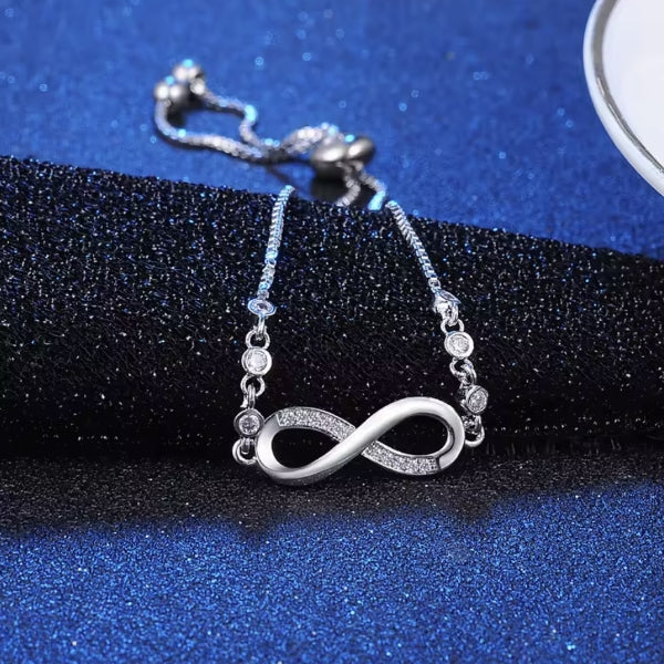 Armband Unendlichkeit - 925 Sterling Silber