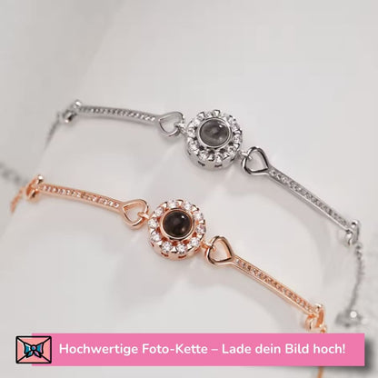 Personalisiertes Fotoarmband mit eigenem Bild / mit Veredelung