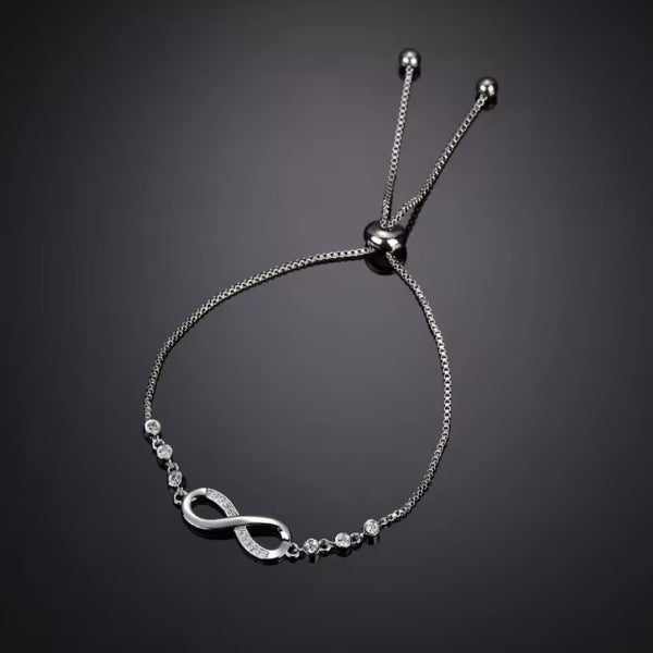 Armband Unendlichkeit - 925 Sterling Silber