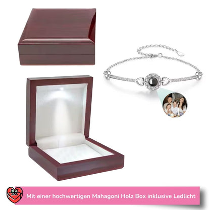 Personalisiertes Fotoarmband mit eigenem Bild / mit Veredelung