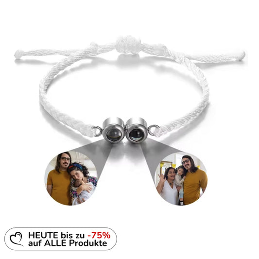 Personalisiertes Fotoarmband mit zwei Bilder