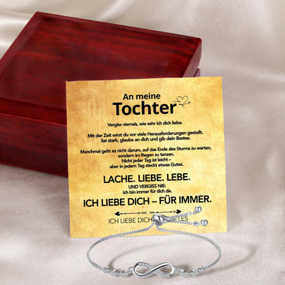 An meine Tochter - Unendlichkeit Armband