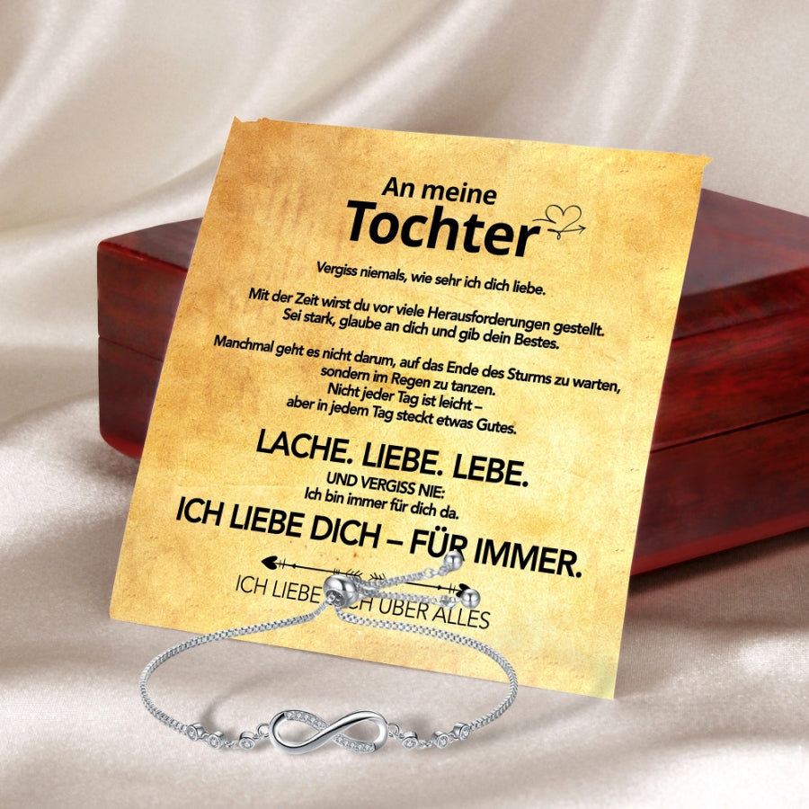 An meine Tochter - Unendlichkeit Armband