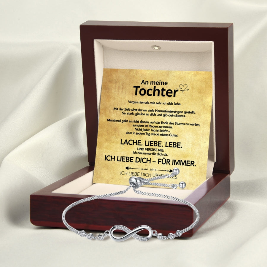 An meine Tochter - Unendlichkeit Armband