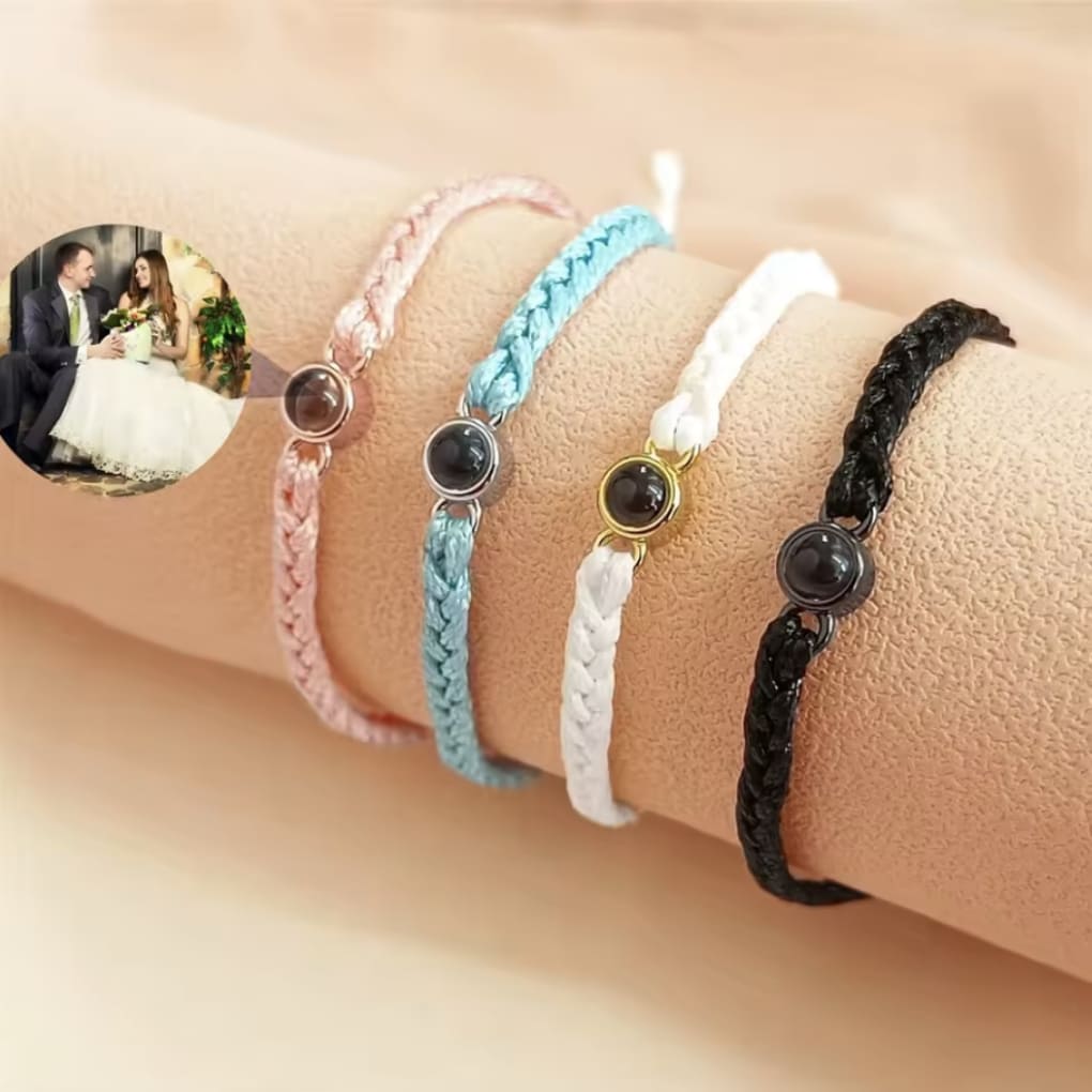 Personalisiertes Fotoarmband mit eigenem Bild