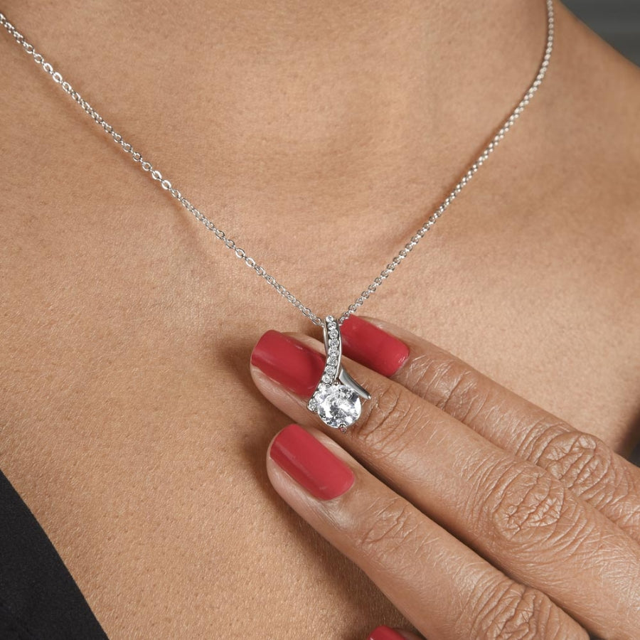 An meinen Schatz – Bandhalskette in 14k Weißgold / 18k Gelbgold Veredelung